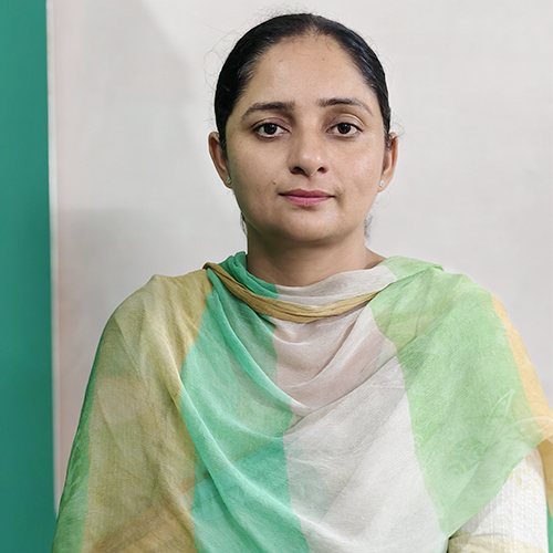 Faculty member Rajinder Kaur
